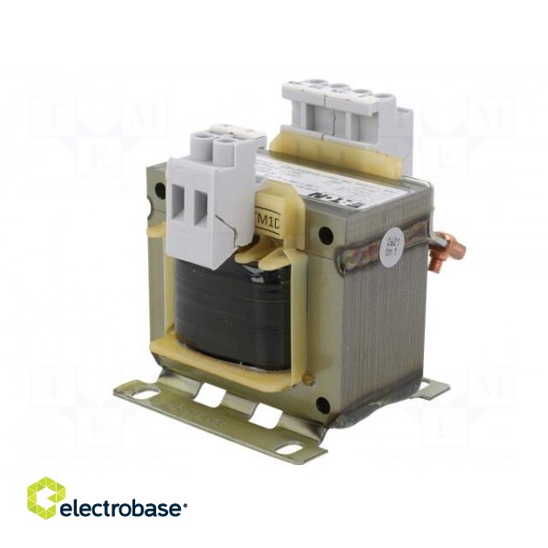 Transformer: mains | 60VA | 230VAC | 24V | Leads: terminal block | IP00 image 8