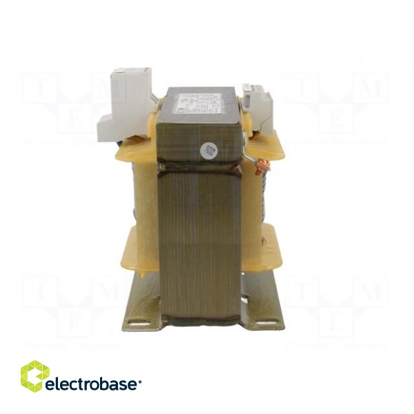 Transformer: mains | 630VA | 400VAC | 24V | Leads: terminal block | IP00 image 9