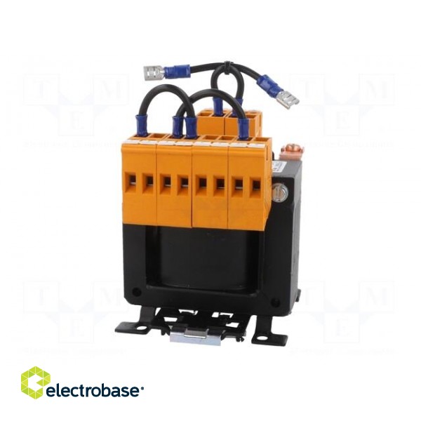 Transformer: mains | 63VA | 115V | 115V | Leads: terminal block | IP00 image 3