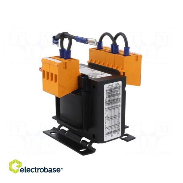 Transformer: mains | 63VA | 115V | 115V | Leads: terminal block | IP00 image 8