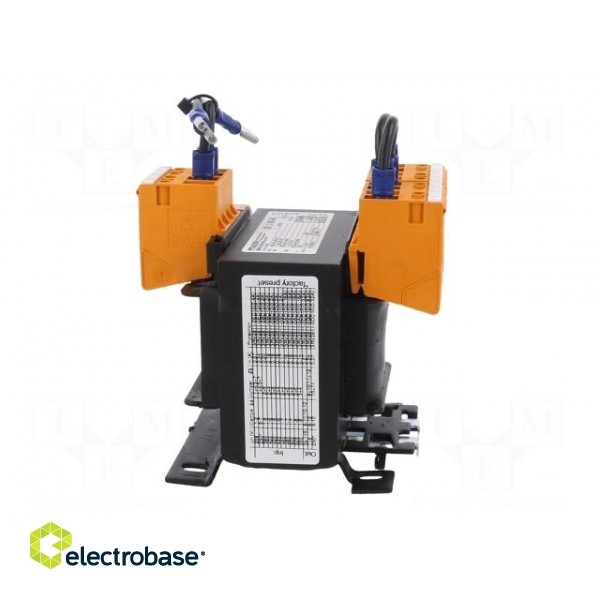 Transformer: mains | 63VA | 115V | 115V | Leads: terminal block | IP00 image 9