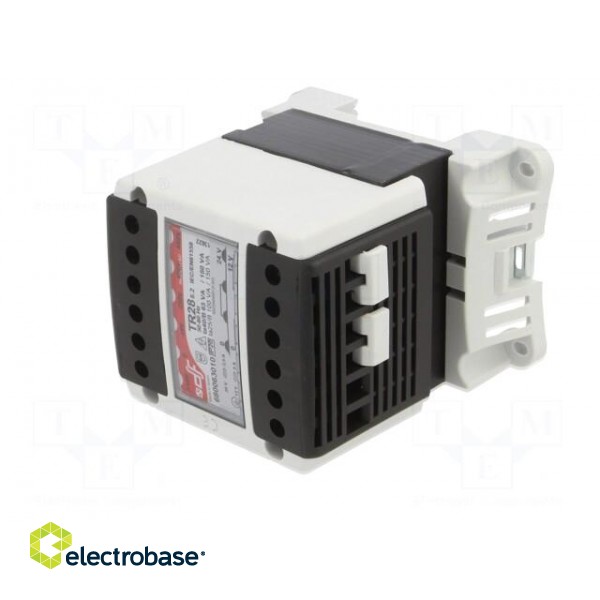 Transformer: mains | 63VA | 230VAC,400VAC,460VAC | 12V | 24V | IP20 image 2