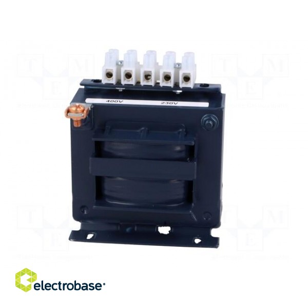 Transformer: mains | 63VA | 400VAC | 230V | Leads: terminal block | IP00 image 3