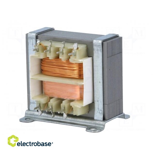 Transformer: mains | 6VA | 230VAC | 15.5V | 300mA | Leads: for PCB | IP00 image 7