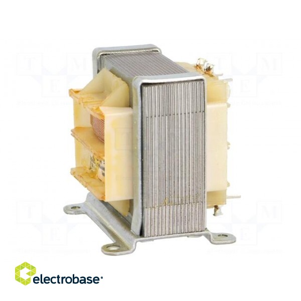 Transformer: mains | 6VA | 230VAC | 9.9V | 0.5A | Leads: for PCB | IP00 image 4