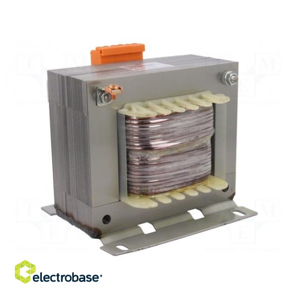 Transformer: mains | 800VA | 230VAC | 24V | 24V | Leads: terminal block image 1