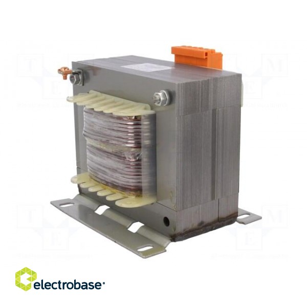 Transformer: mains | 800VA | 230VAC | 24V | 24V | Leads: terminal block image 4