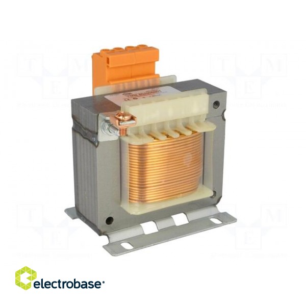 Transformer: mains | 80VA | 230VAC | 12V | Leads: terminal block | 1.2kg paveikslėlis 6