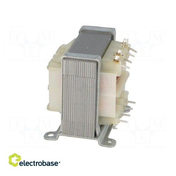 Transformer: mains | 8VA | 230VAC | 6V | 6V | 0.65A | 0.65A | Leads: for PCB фото 5