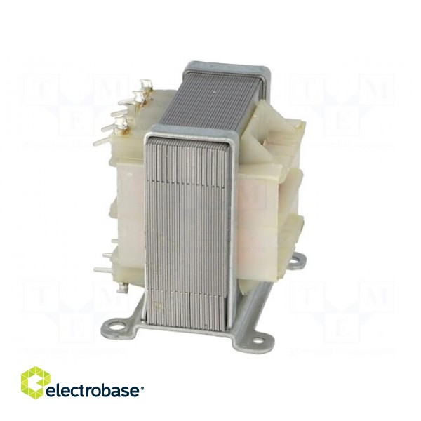 Transformer: mains | 8VA | 230VAC | 6V | 6V | 0.65A | 0.65A | Leads: for PCB image 9