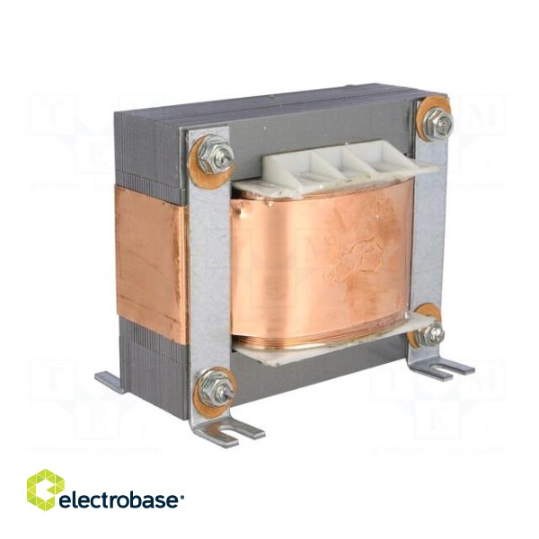 Transformer: speaker | 15VA | Sec.winding imped: 8Ω | 0.02÷20kHz paveikslėlis 6