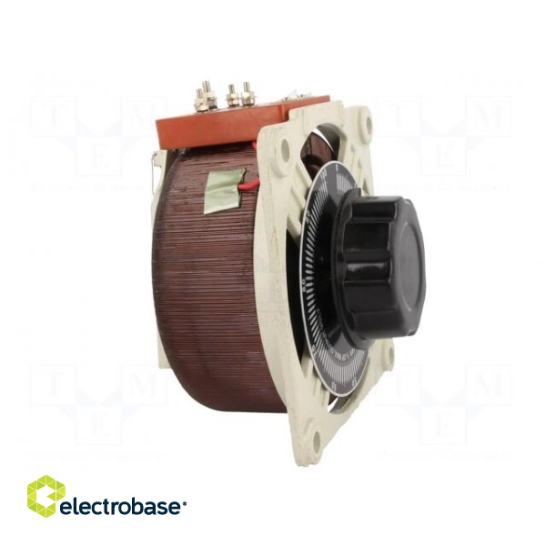 Variable autotransformer | 230VAC | Uout: 0÷260V | 5A | on panel image 8