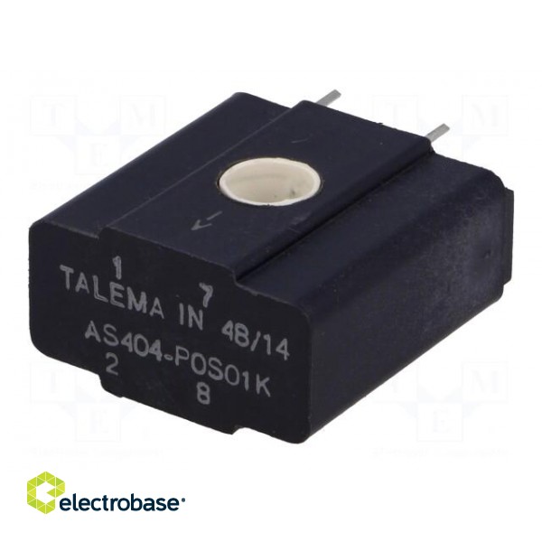 Current transformer | AS | Iin: 50A | Leads: for soldering | 4kV/60s image 2