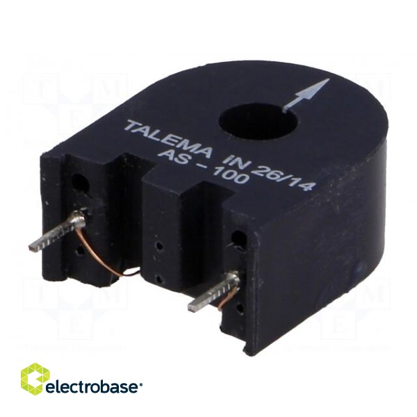 Current transformer | Series: AS | Trans: 1: 50 | R: 0.6Ω | 6mH | 300mA image 1