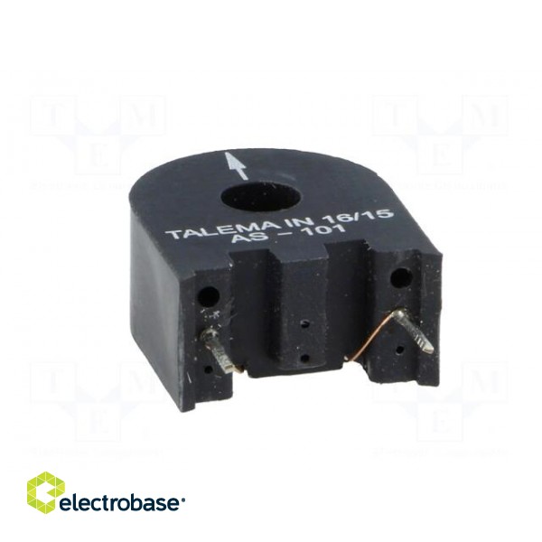 Current transformer | Series: AS | Trans: 1: 100 | R: 1.1Ω | 25mH | 150mA image 9