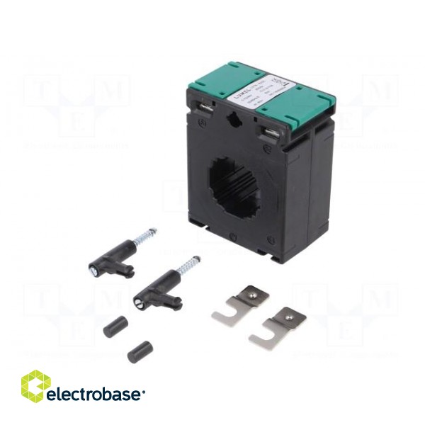 Current transformer | LCTB | I AC: 200A | 5VA | Body dim: 78x62x40mm image 1