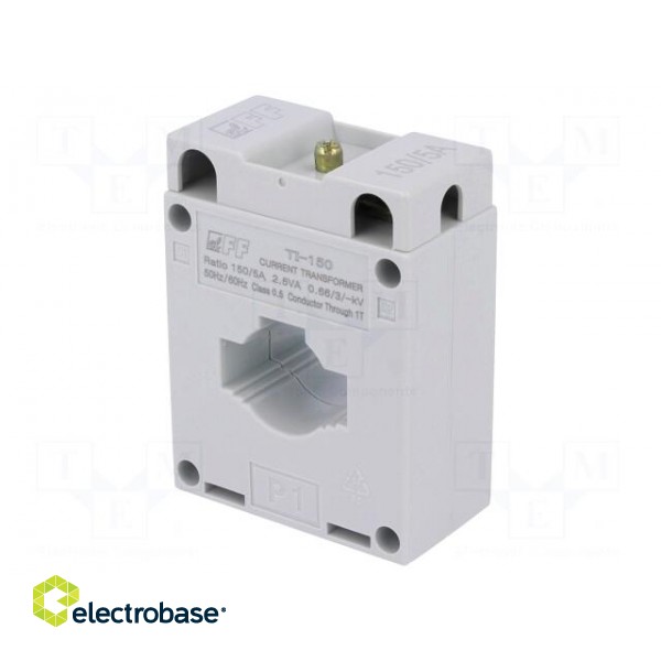 Current transformer | Series: TI | I AC: 150A | 2.5VA | IP20 | 5A image 1