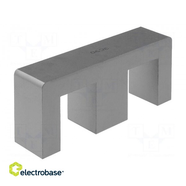 Core: ferrite | E | 3C90 | 5070nH | 72300mm3 | 392mm2 | A: 80mm | B: 59.1mm