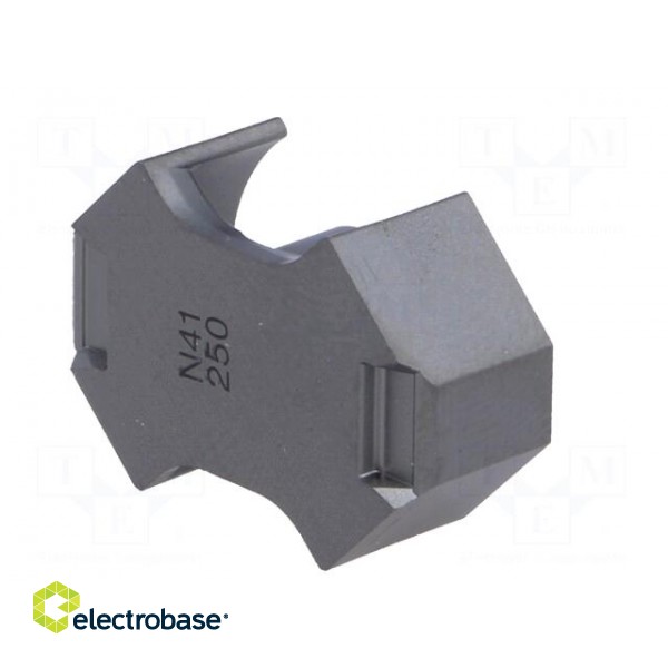 Core: ferrite | RM | N41 | 250nH | 2430mm3 | 64mm2 | Permeability: 118 image 8