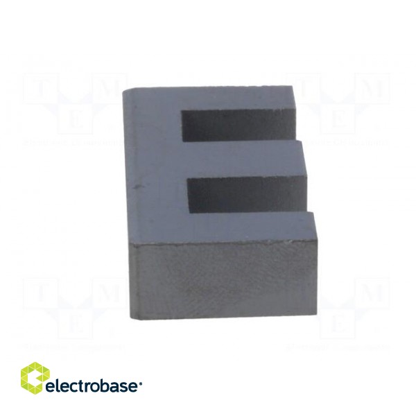 Core: ferrite | E | 3C94 | 1900nH | 4000mm3 | 60mm2 | A: 30.8mm | B: 19.5mm paveikslėlis 9
