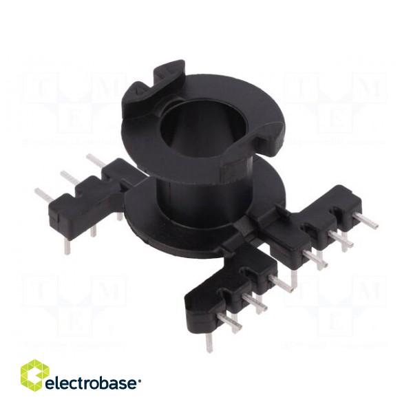 Coilformer: with pins | horizontal | Application: RM8 | Mat: PET image 1