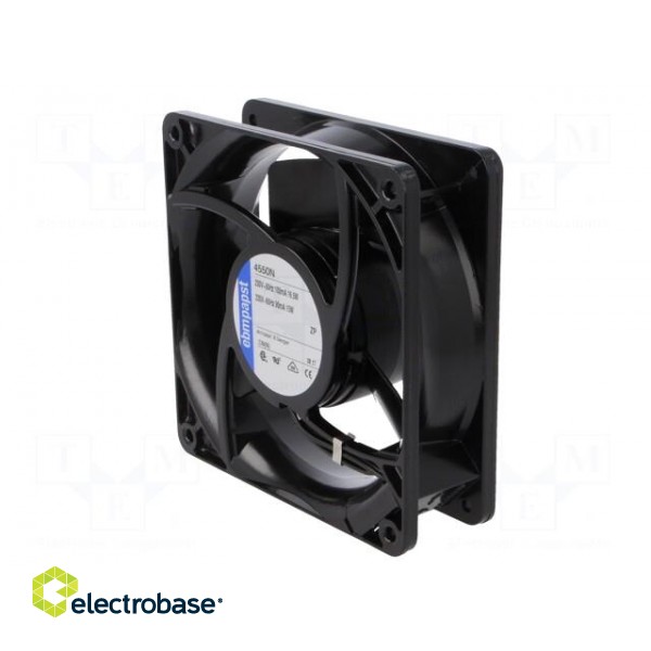 Fan: AC | axial | 230VAC | 119x119x38mm | 145m3/h | 44dBA | slide bearing image 4