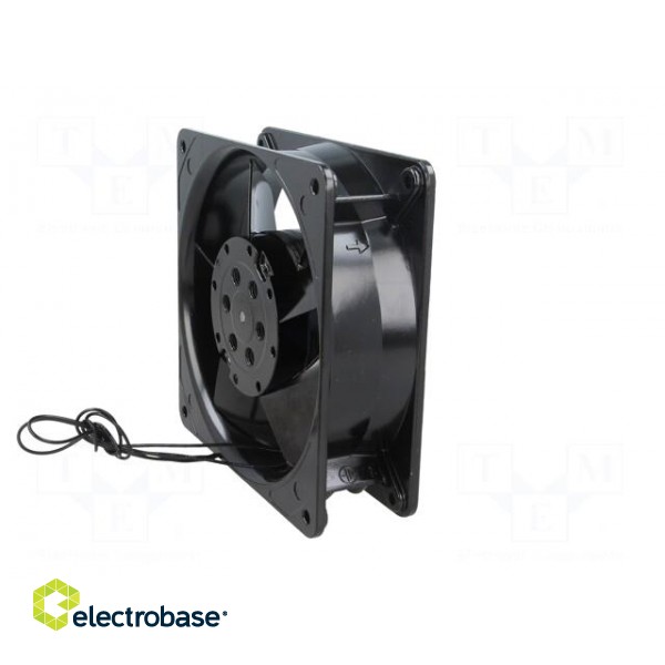 Fan: AC | axial | 230VAC | 119x119x38mm | 152m3/h | 45dBA | ball bearing paveikslėlis 8