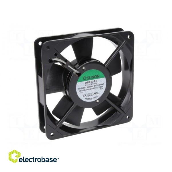 Fan: AC | axial | 230VAC | 120x120x25mm | 79m3/h(±7%) | 37dBA | 1700rpm image 2