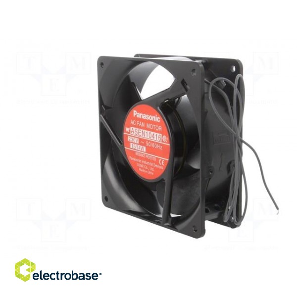 Fan: AC | axial | 230VAC | 120x120x38mm | 150m3/h | 37dBA | ball bearing image 4