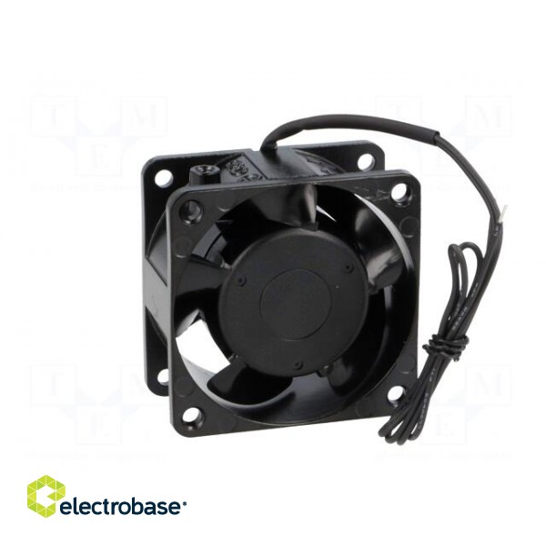 Fan: AC | axial | 230VAC | 60x60x30mm | 13.76m3/h | 27dBA | ball bearing фото 6