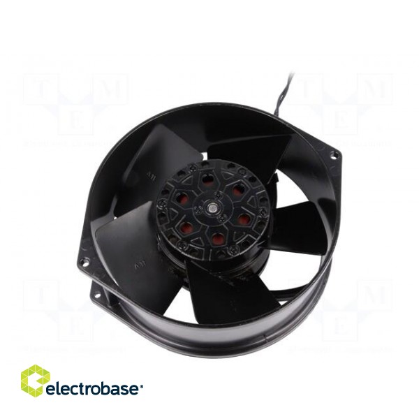 Fan: AC | axial | 230VAC | Ø150x55mm | 385m3/h | ball bearing | 2700rpm image 2