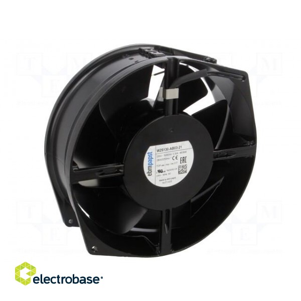 Fan: AC | axial | 230VAC | Ø150x55mm | 390m3/h | ball bearing | 2800rpm фото 1