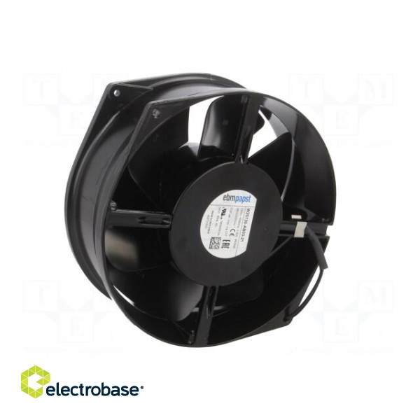 Fan: AC | axial | 230VAC | Ø150x55mm | 390m3/h | ball bearing | 2800rpm image 2