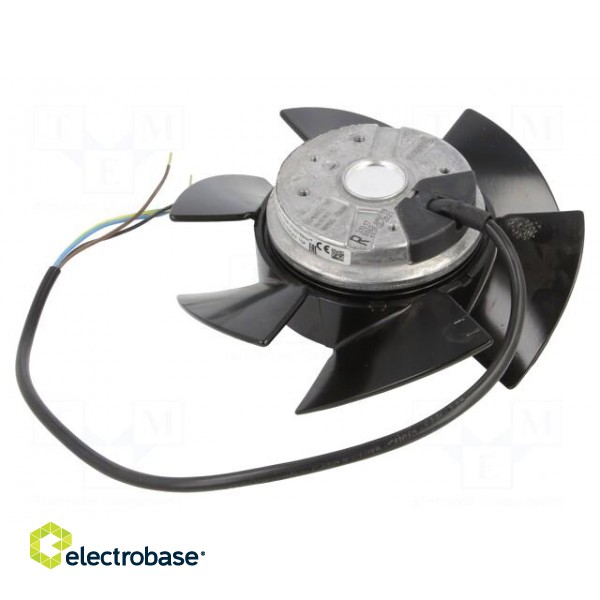 Fan: AC | axial | 230VAC | Ø170x65mm | ball bearing | 2700rpm | IP44 image 2