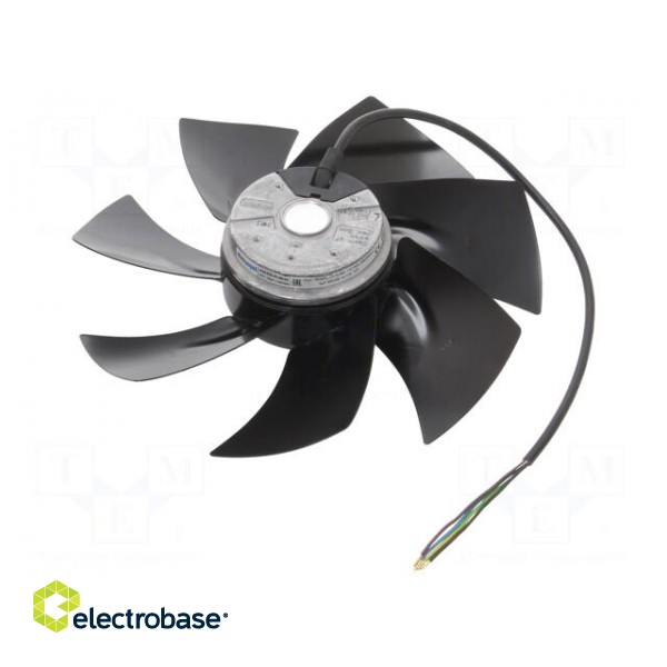 Fan: AC | axial | 230VAC | Ø250x72mm | ball bearing | 2450rpm | IP44 image 2