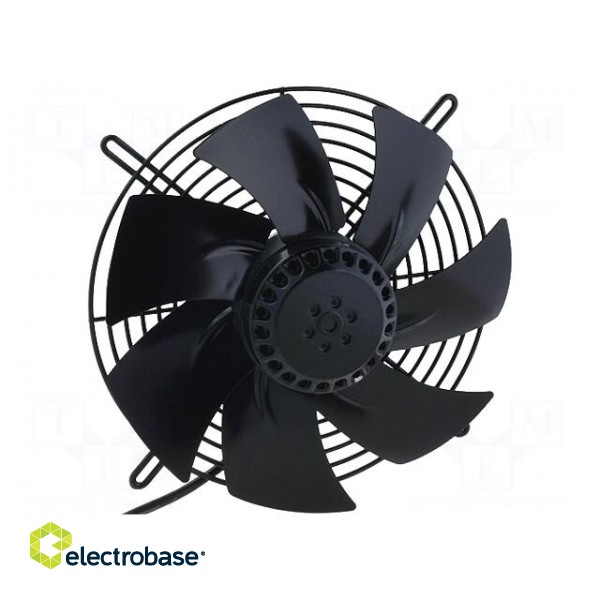 Fan: AC | axial | 230VAC | Ø250x76mm | 1853m3/h | 68dBA | ball bearing