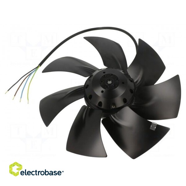 Fan: AC | axial | 230VAC | Ø251x64mm | 1010m3/h | 54dBA | ball | 1400rpm