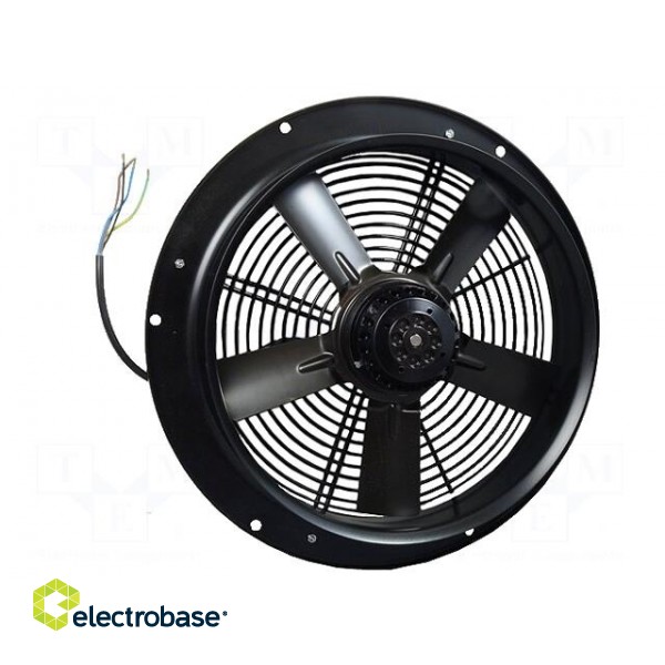 Fan: AC | axial | 230VAC | Ø398x98.3mm | 2436m3/h | 75dBA | ball bearing