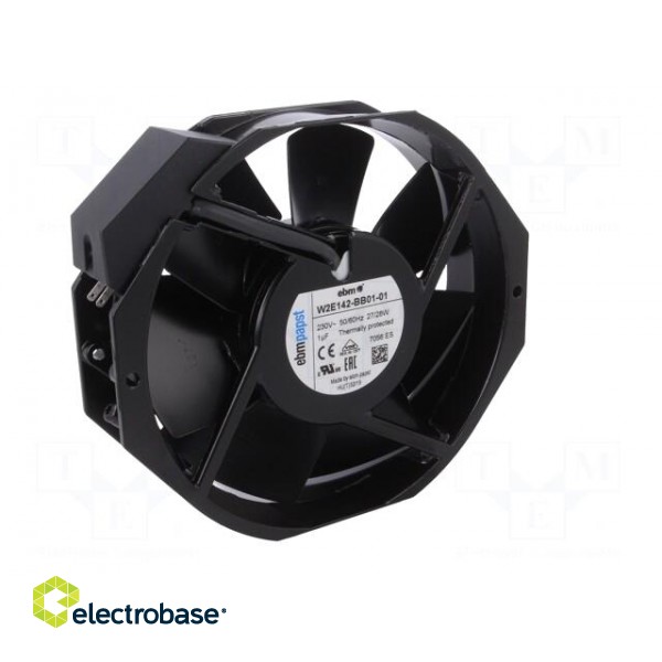 Fan: AC | axial | Ø152.5x38mm | 320m3/h | ball bearing | 2800rpm | IP22 image 2