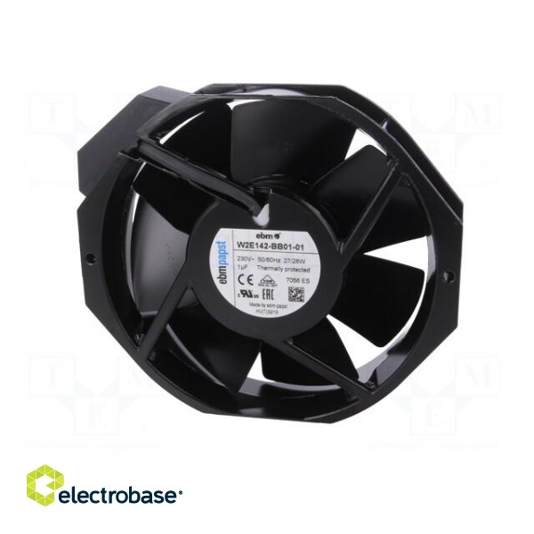 Fan: AC | axial | Ø152.5x38mm | 320m3/h | ball bearing | 2800rpm | IP22 image 3