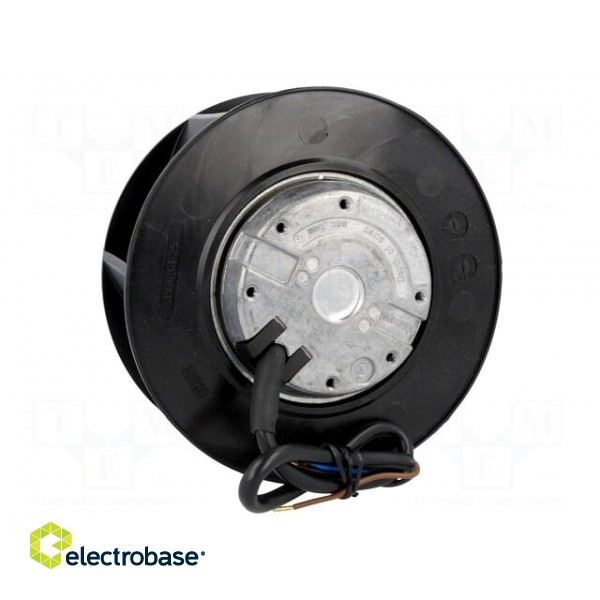 Fan: AC | radial | 230VAC | Ø133x73mm | ball bearing | 2700rpm | IP44 image 6