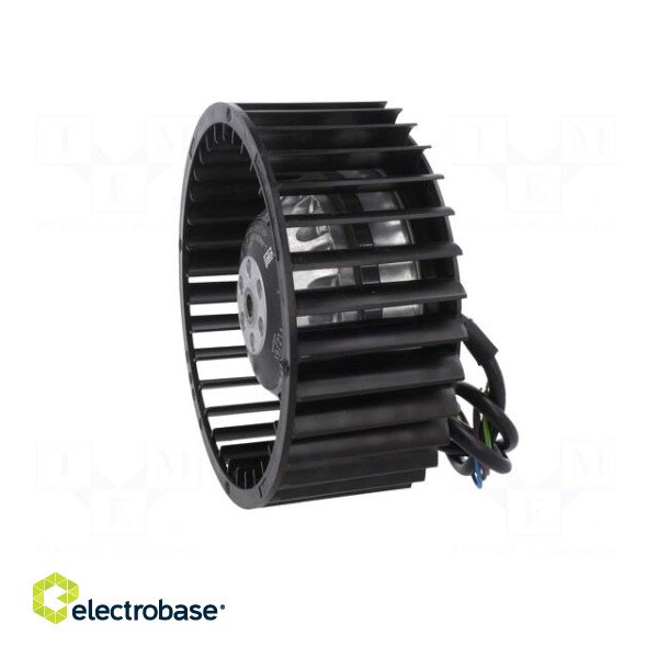 Fan: AC | radial | 230VAC | Ø142x72mm | 405m3/h | ball bearing | 1500rpm image 4