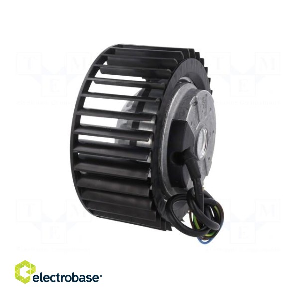 Fan: AC | radial | 230VAC | Ø142x72mm | 405m3/h | ball bearing | 1500rpm image 5