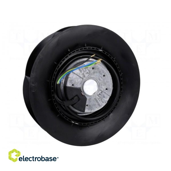 Fan: AC | radial | 230VAC | Ø190x68.5mm | ball bearing | 2350rpm | IP44 image 6