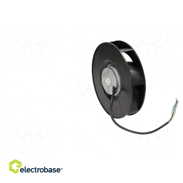 Fan: AC | radial | 230VAC | Ø225x69mm | 852m3/h | 70dBA | ball bearing image 8