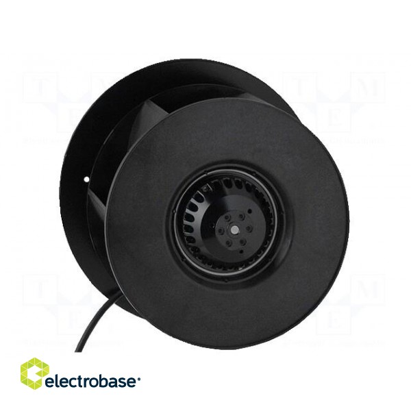 Fan: AC | radial | 230VAC | Ø259x117mm | 1189m3/h | 69dBA | ball bearing