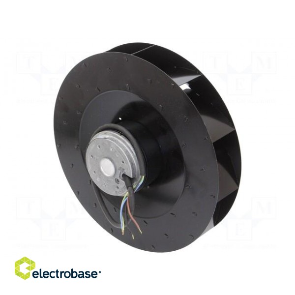 Fan: AC | radial | Ø280x125mm | 1000m3/h | ball bearing | 2700rpm | IP44 image 2