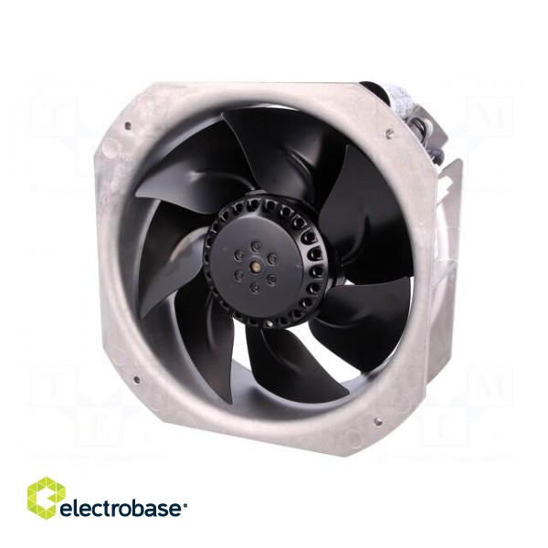 Fan: AC | axial | 115VAC | 225x225x80mm | 880m3/h | ball bearing | IP44 image 3