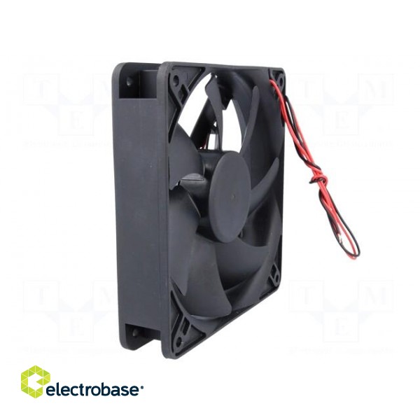 Fan: DC | axial | 12VDC | 120x120x25mm | 127.4m3/h | 34dBA | Vapo | 24AWG image 5