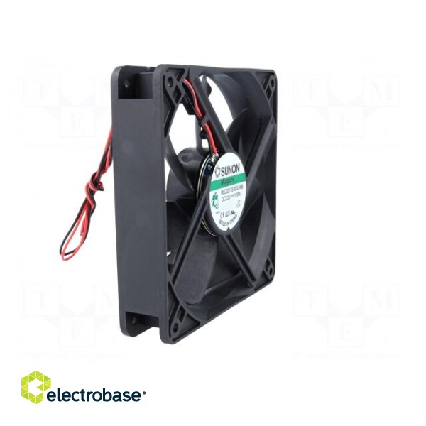 Fan: DC | axial | 12VDC | 120x120x25mm | 127.4m3/h | 34dBA | Vapo | 24AWG image 9